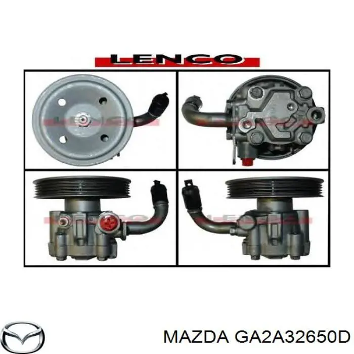 GA2A32650D Mazda Bomba da Direção hidrâulica assistida