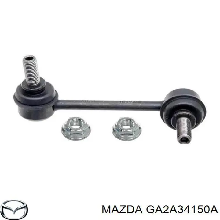 Compre GA2A34150A Mazda Montante direito de estabilizador dianteiro
