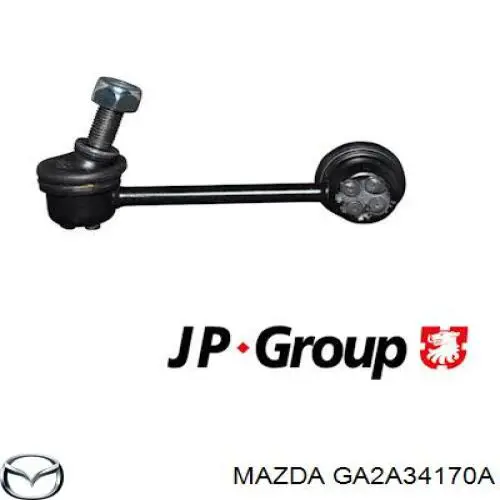 Compre GA2A34170A Mazda Montante esquerdo de estabilizador dianteiro
