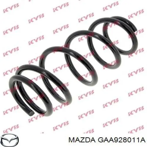 GAA928011A Mazda Mola traseira