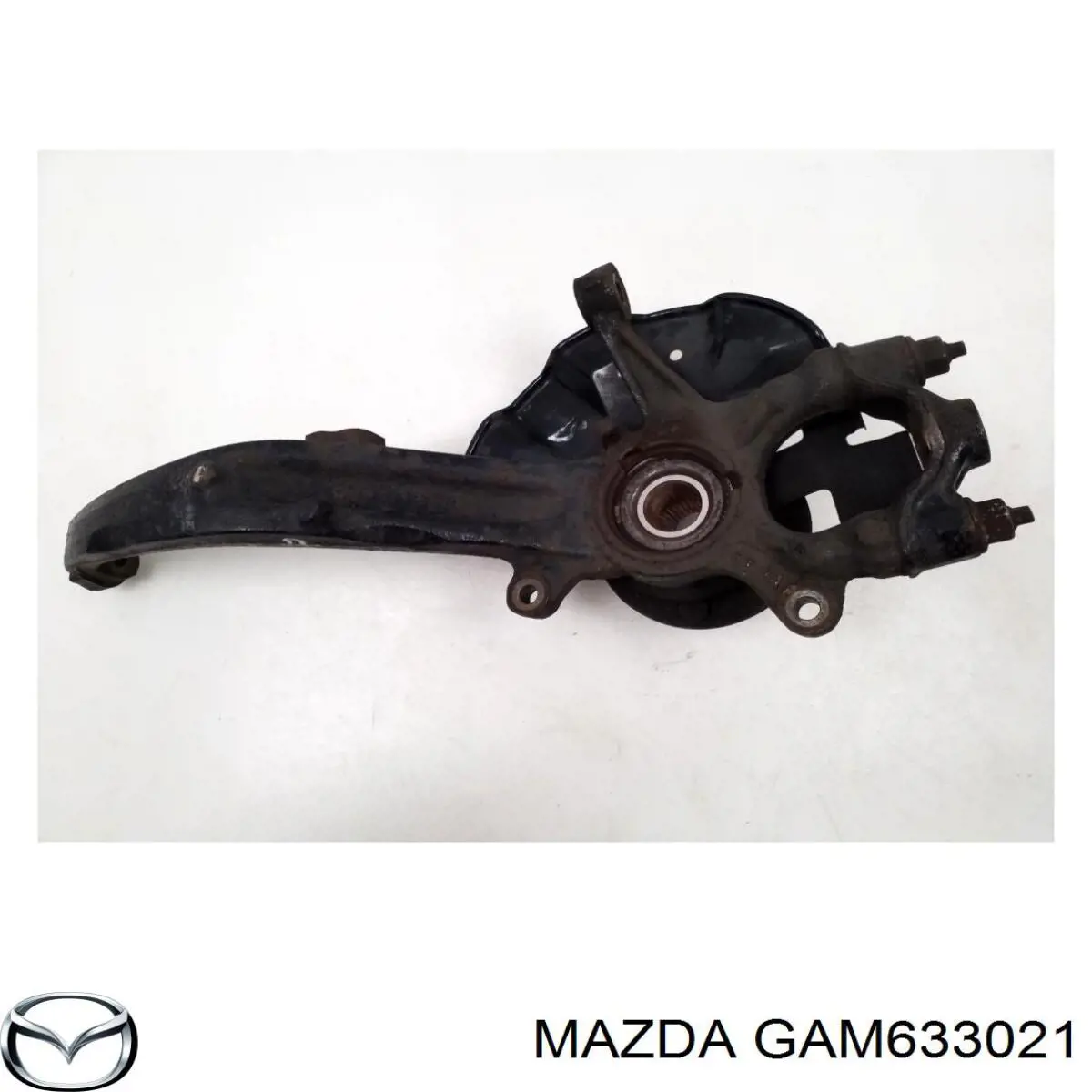 GAM633021 Mazda Pino moente (extremidade do eixo) dianteiro direito