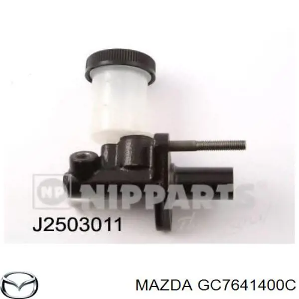  Cilindro mestre de embraiagem Mazda 626 II hatchback (GC) (1983 - 1987) II