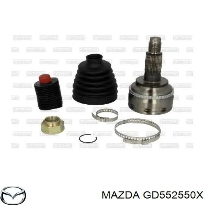 Semieixo (acionador) dianteiro direito Mazda GD552550X preço, a partir de 116,20 USD