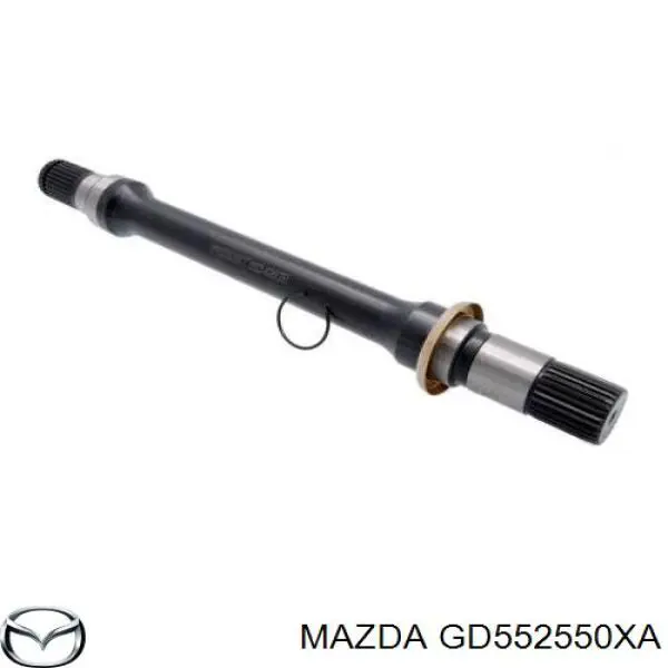 GD552550XA Mazda Semieixo (acionador) dianteiro direito