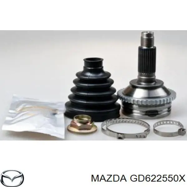 Compre GD622550X Mazda Semieixo traseiro direito