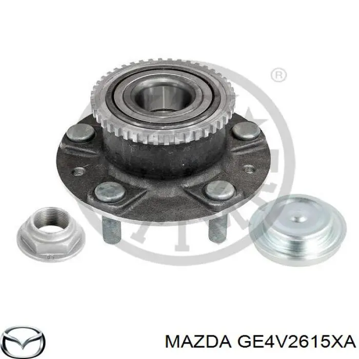 GE4V2615XA Mazda Cubo traseiro