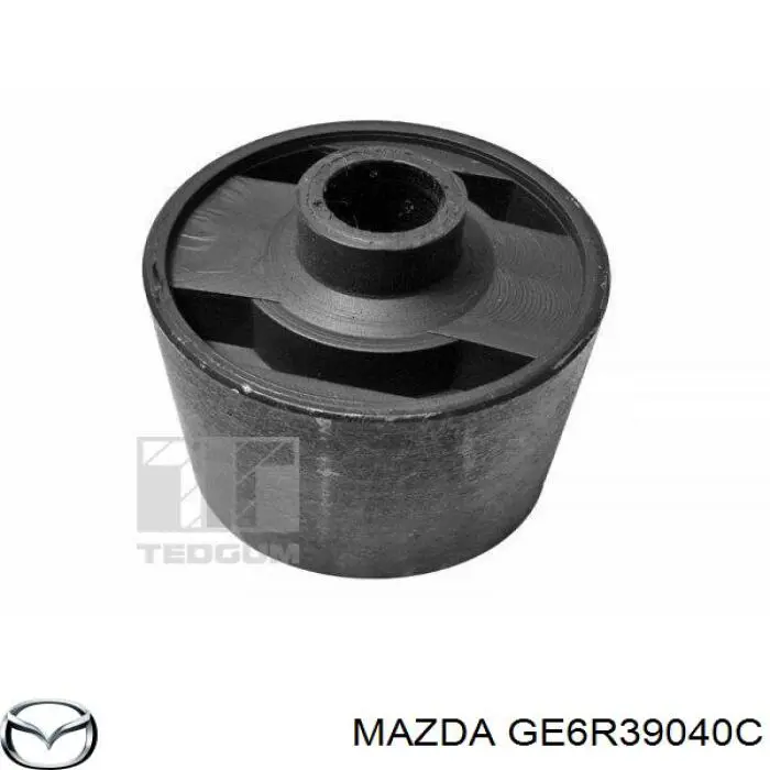GE6R39040C Mazda Coxim (suporte) traseiro de motor