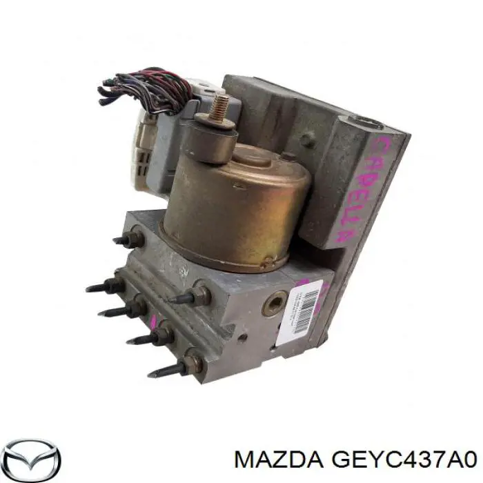 GE7C437A0 Mazda Unidade hidráulico de controlo ABS