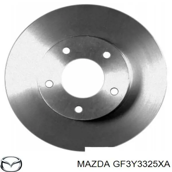 Disco do freio dianteiro Mazda GF3Y3325XA preço, a partir de 55,17 USD