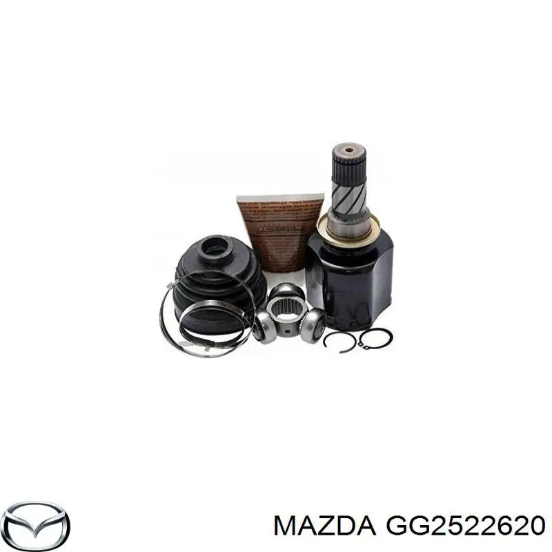 Compre GG2522620 Mazda Junta homocinética interna dianteira esquerda