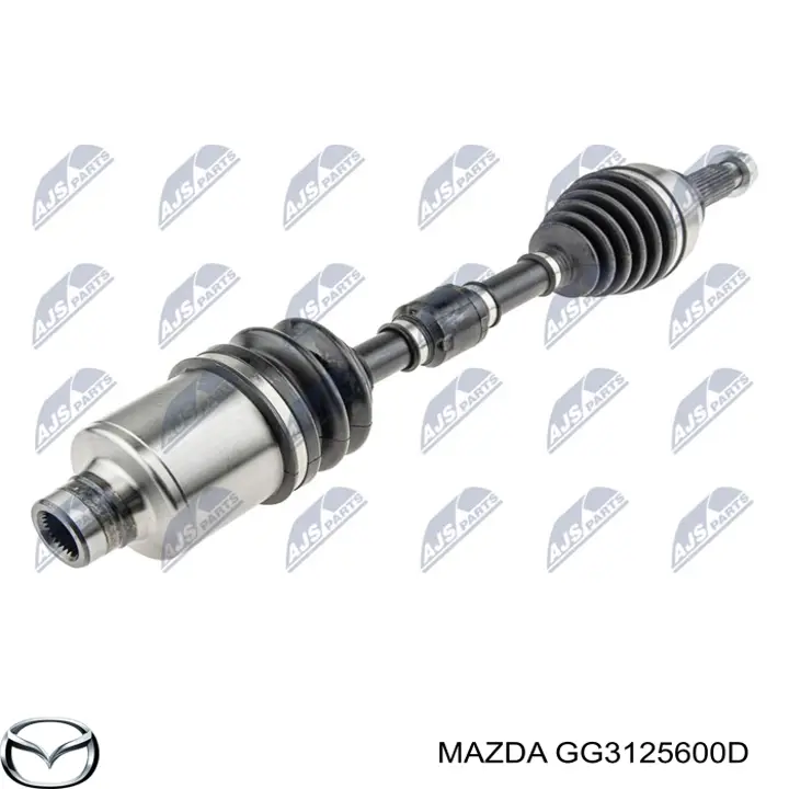Compre GG3125600C Mazda Semieixo (acionador) dianteiro esquerdo