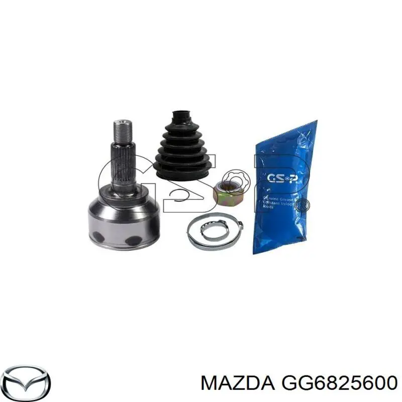 GG6825600 Mazda Junta homocinética externa dianteira
