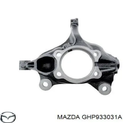 GHP933031A Mazda Pino moente (extremidade do eixo) dianteiro esquerdo