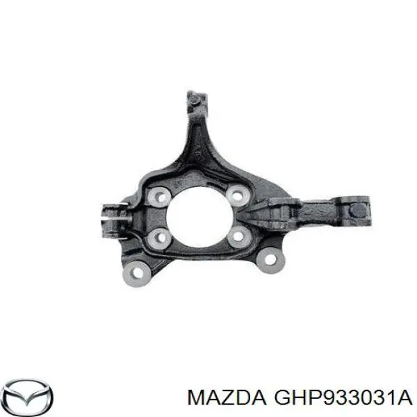Pino moente (extremidade do eixo) dianteiro esquerdo Mazda GHP933031A preço, a partir de 141,56 USD