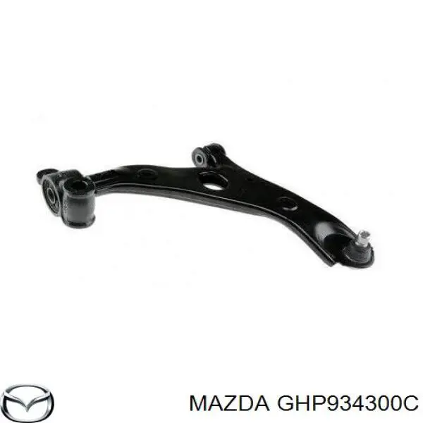 Braço oscilante inferior direito de suspensão dianteira Mazda GHP934300C preço, a partir de 81,72 USD