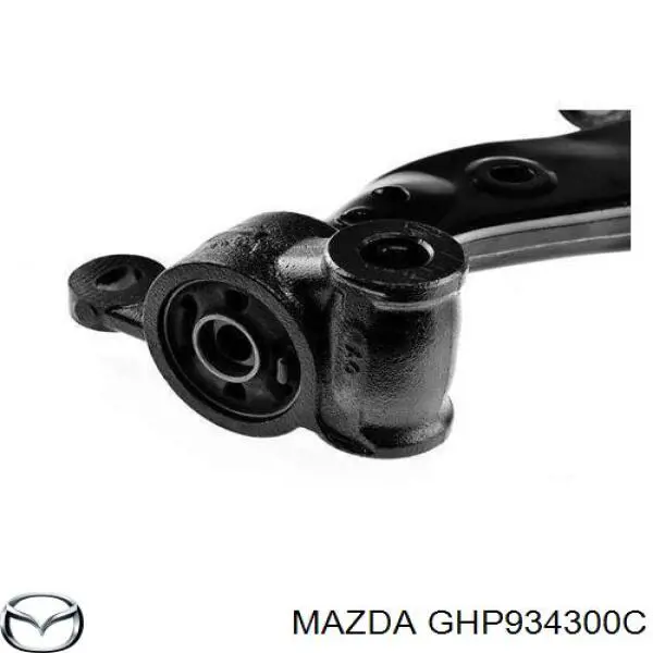 Compre GHP934300C Mazda Braço oscilante inferior direito de suspensão dianteira