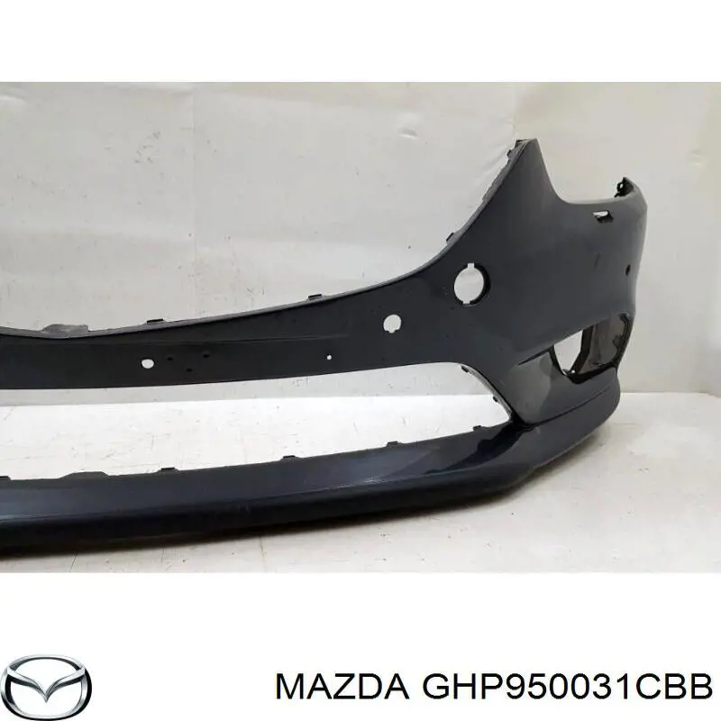 Pára-choque dianteiro GMN350031BBB Mazda