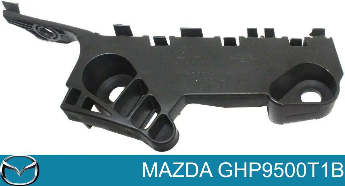 GHP9500T1B Mazda Consola direita do pára-choque traseiro externo