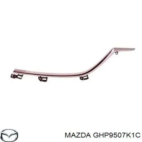 GHP9507K1C Mazda Moldura de grelha do radiador inferior