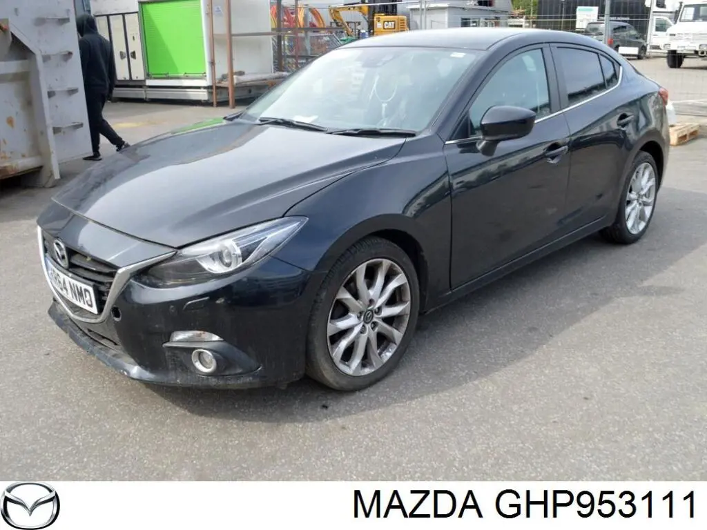 GHP953111 Mazda Carcaça de fixação do radiador