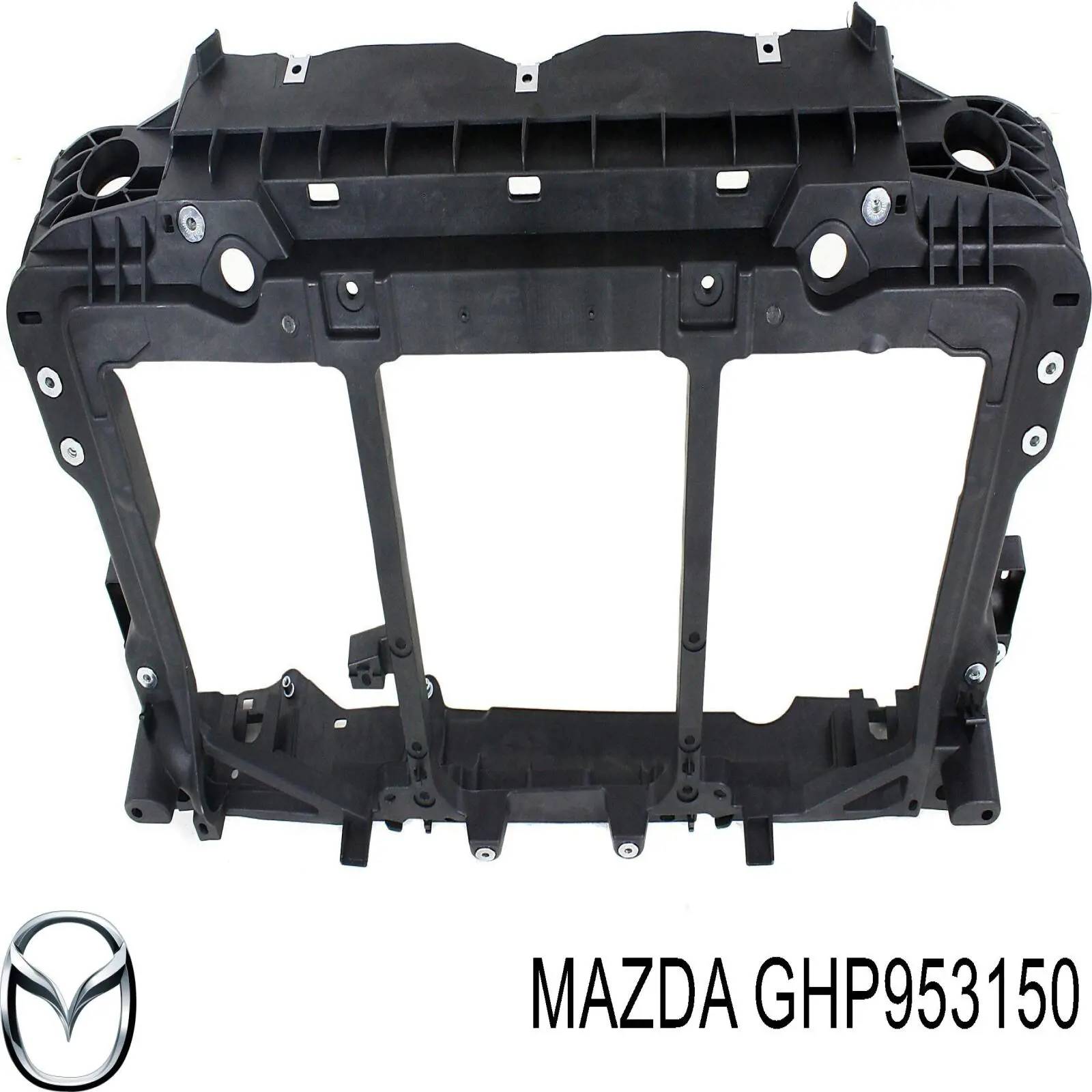 GHP953150 Mazda Placa sobreposta superior do painel dianteiro (de suporte do radiador)