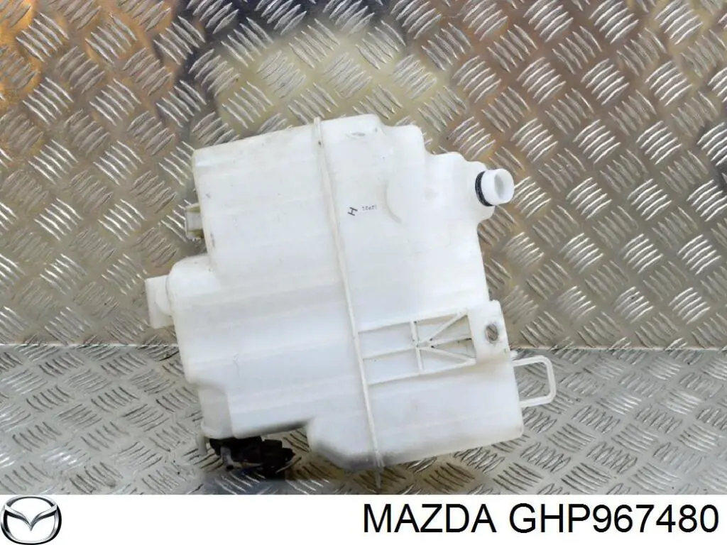 Tanque de fluido para lavador de vidro GHP967480 Mazda