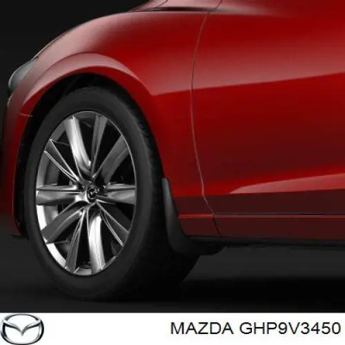GHP9V3450 Mazda Protetores de lama dianteiros, kit