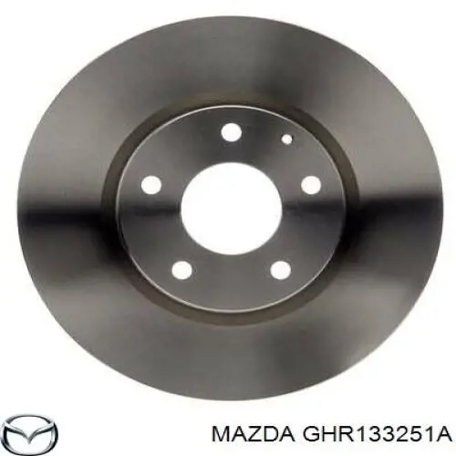 Compre GHR133251A Mazda Disco do freio dianteiro