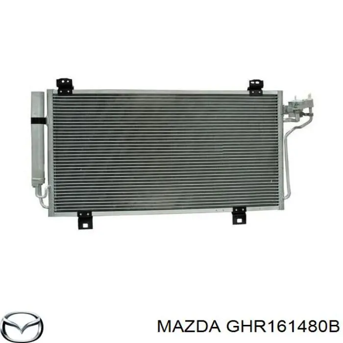 GHR161480B Mazda Radiador de aparelho de ar condicionado