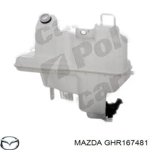 Tanque de fluido para lavador de vidro Mazda GHR167481 preço, a partir de 54,09 USD