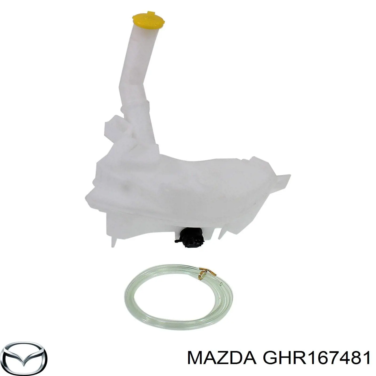 Tanque de fluido para lavador de vidro Mazda GHR167481