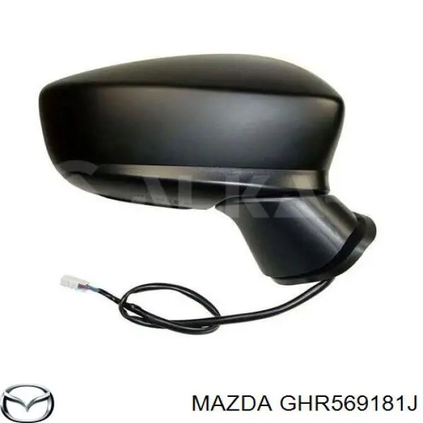 GHR569181J Mazda Espelho de retrovisão esquerdo