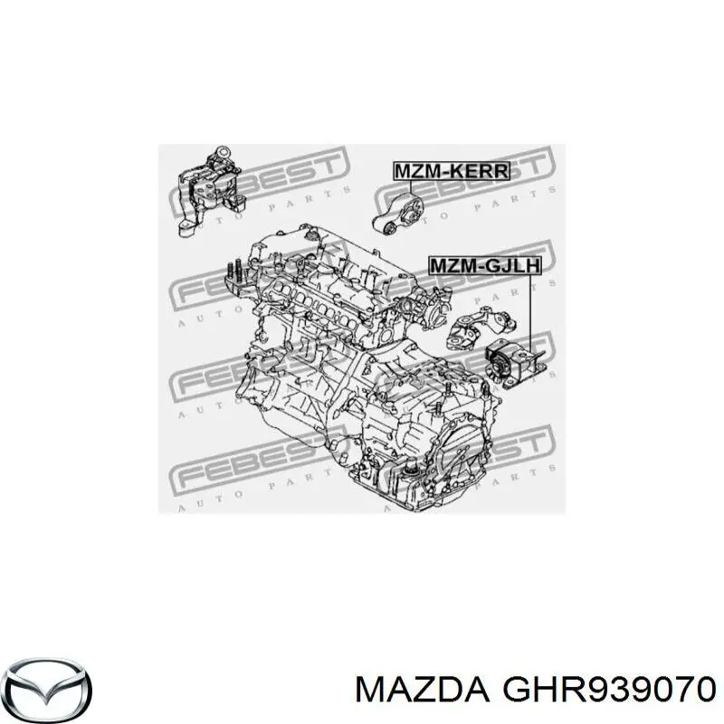 Coxim (suporte) esquerdo de motor Tenacity AWSMA1133