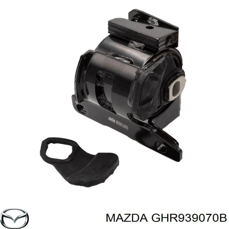 Compre GHR939070B Mazda Coxim (suporte) esquerdo de motor