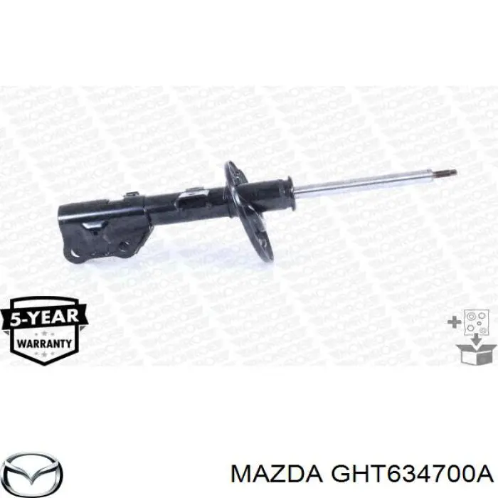 Amortecedor dianteiro direito Mazda GHT634700A preço, a partir de 107,26 USD
