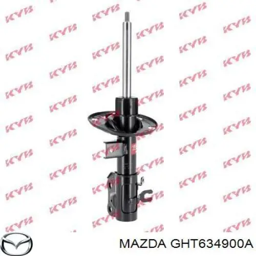 GHT634900A Mazda Amortecedor dianteiro esquerdo
