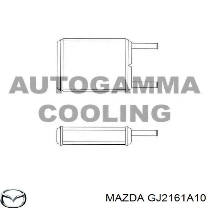 Compre GJ2161A10 Mazda Radiador de forno (de aquecedor)
