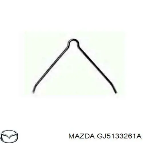 Proteção do freio de disco dianteiro direito Mazda GJ5133261A preço, a partir de 61,85 USD