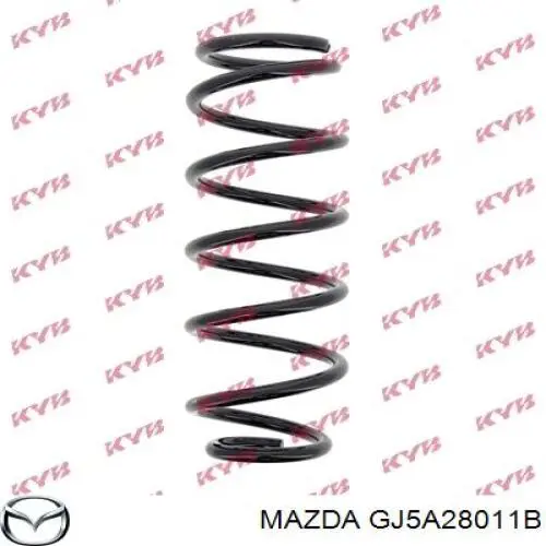 GJ5A28011B Mazda Mola traseira