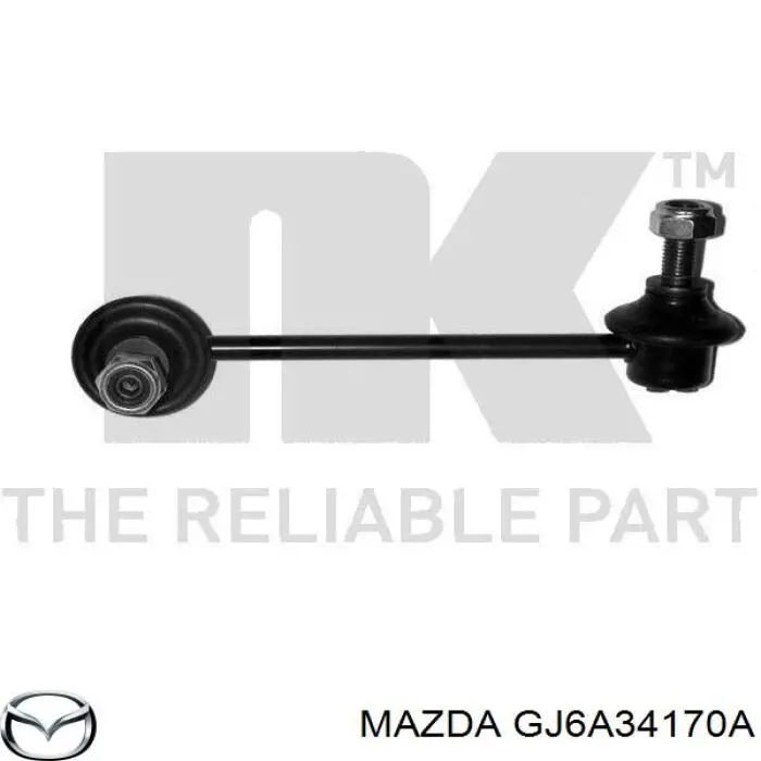 Montante esquerdo de estabilizador dianteiro Mazda GJ6A34170A preço, a partir de 24,11 USD