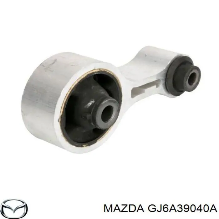 GJ6A39040A Mazda Coxim (suporte) traseiro de motor