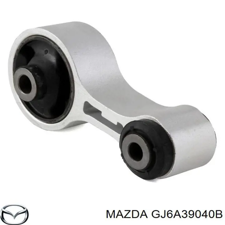 GJ6A39040B Mazda Coxim (suporte) traseiro de motor