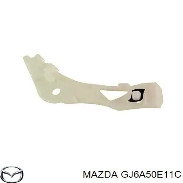 Compre GJ6A50E11C Mazda Consola externa direita do pára-choque dianteiro