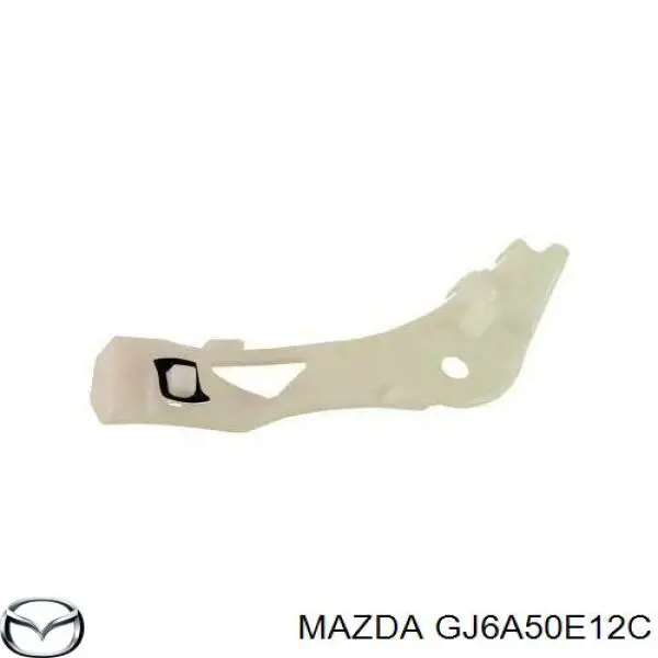 Compre GJ6A50E12C Mazda Consola externa esquerda do pára-choque dianteiro