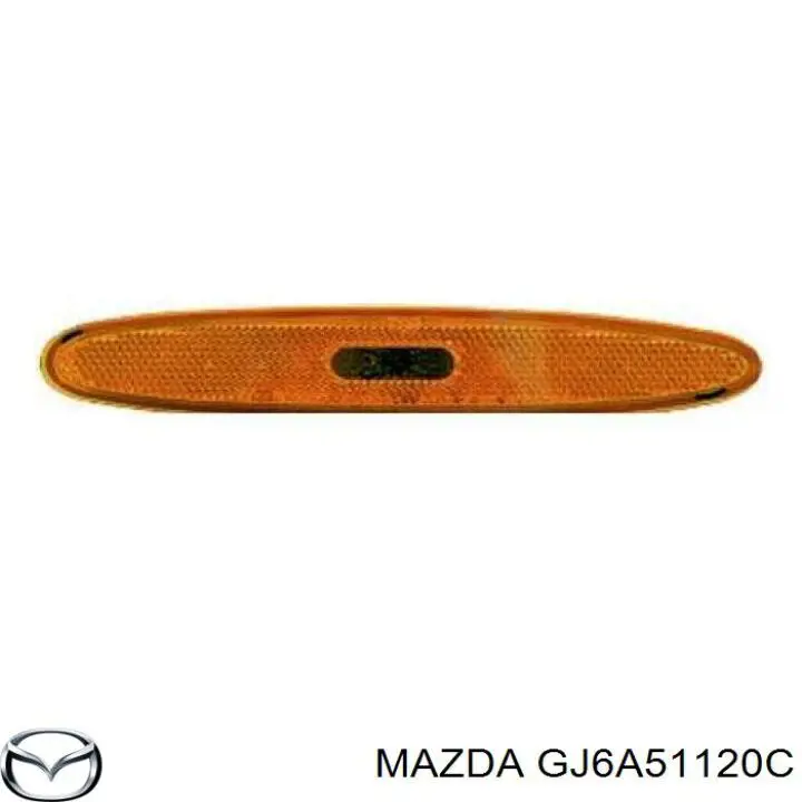 Luz intermitente no pára-lama Mazda GJ6A51120C preço, a partir de 40,97 USD