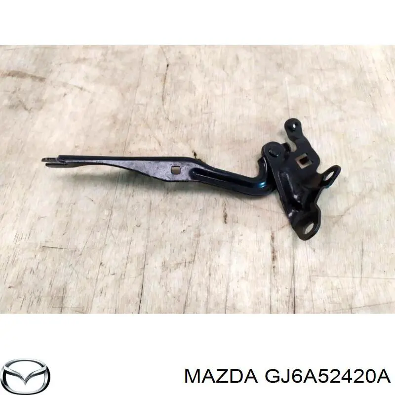 GJ6A52420A Mazda Gozno da capota esquerdo