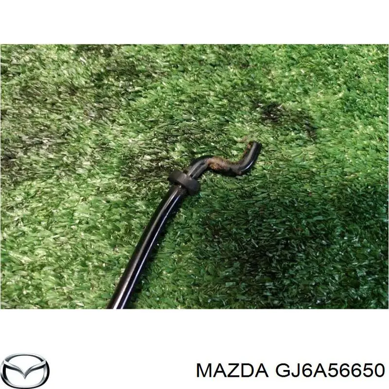 GJ6A56650 Mazda Apoio da capota