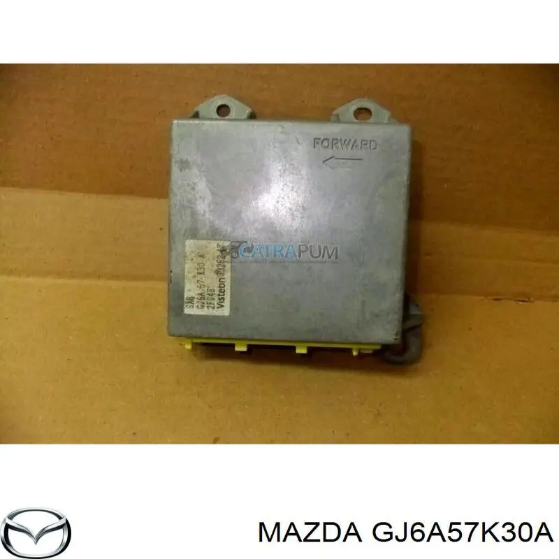 GJ6A57K30D Mazda Módulo processador de controlo da bolsa de ar (Centralina eletrônica AIRBAG)