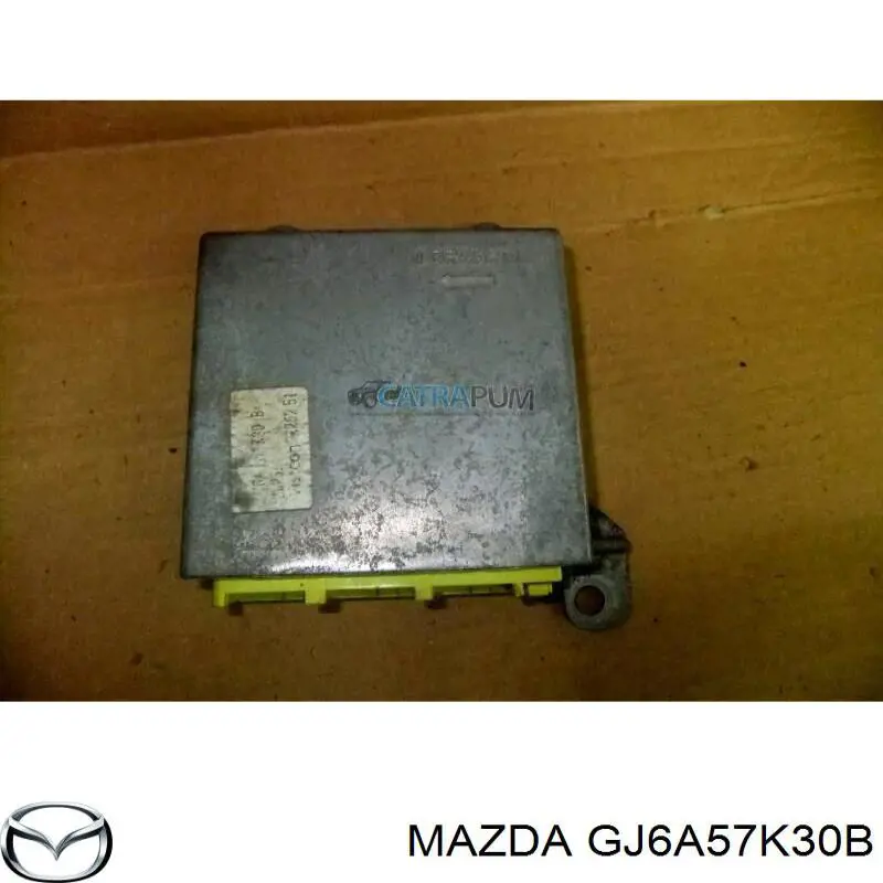 Compre GJ6A57K30D Mazda Módulo processador de controlo da bolsa de ar (Centralina eletrônica AIRBAG)