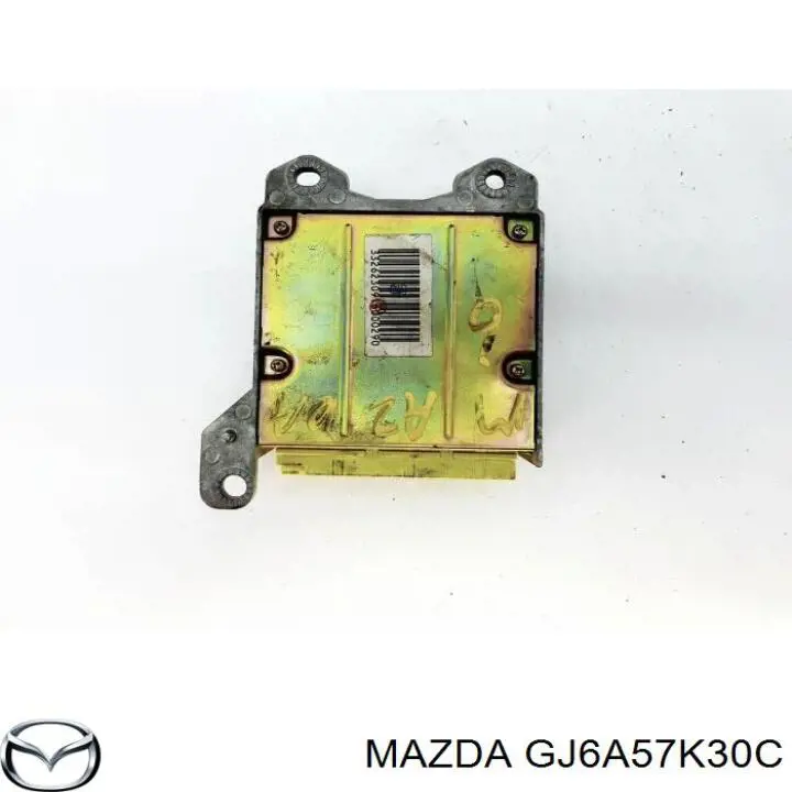 GJ6A57K30C Mazda Módulo processador de controlo da bolsa de ar (Centralina eletrônica AIRBAG)